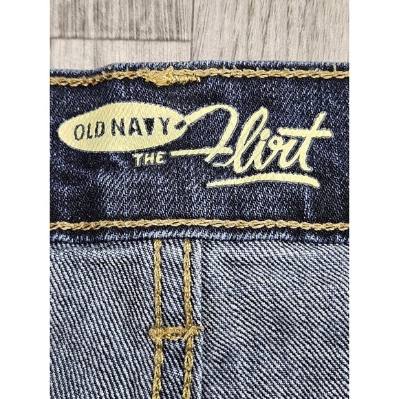 (3/$35) Old Navy The Flirt Jeans Womens 10 Short Denim Straight Leg Mid Rise - Picture 4 of 12